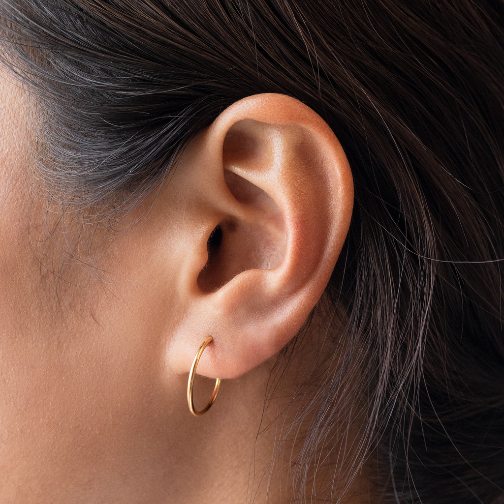 Medium Slim Hoop