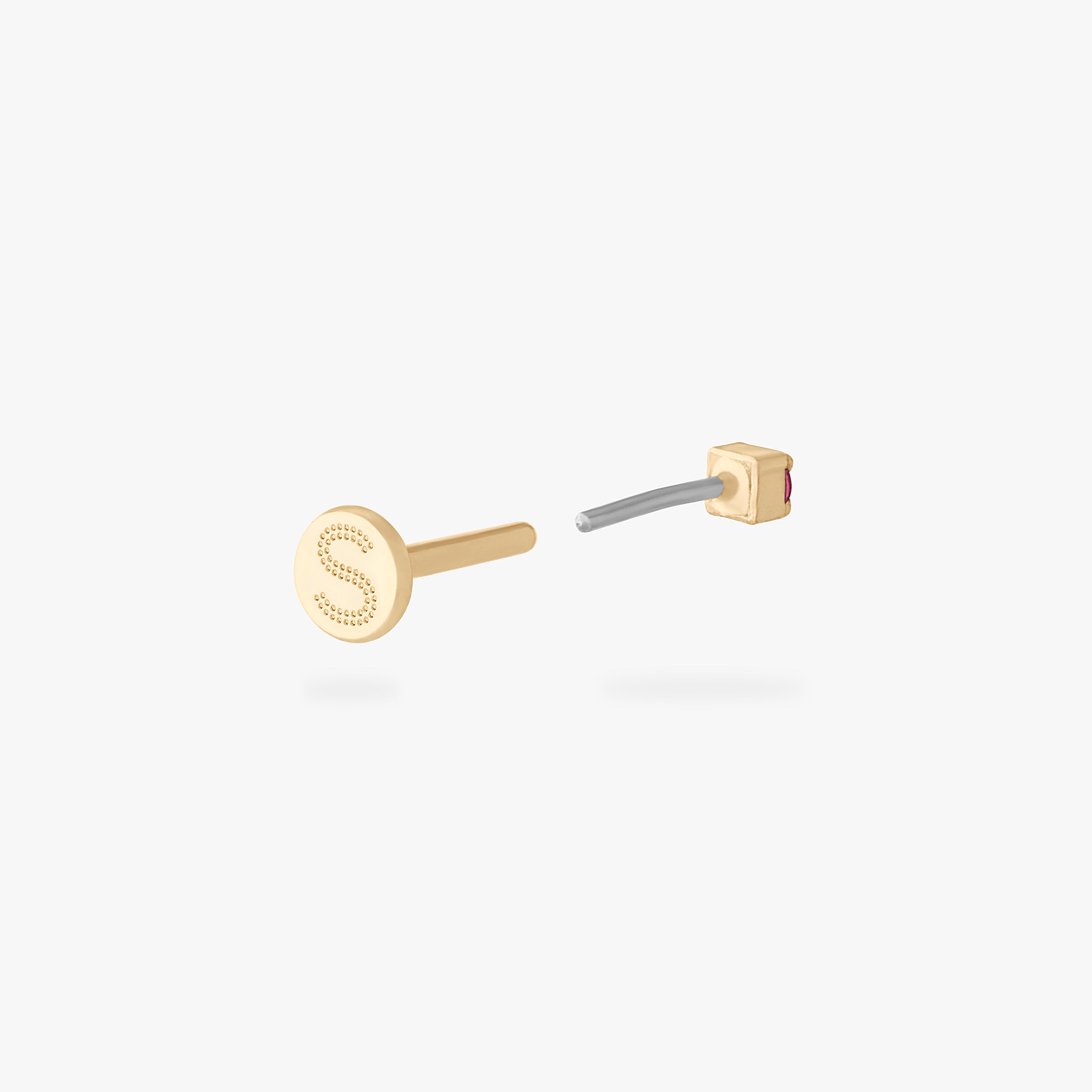Micro CZ Flatback Stud