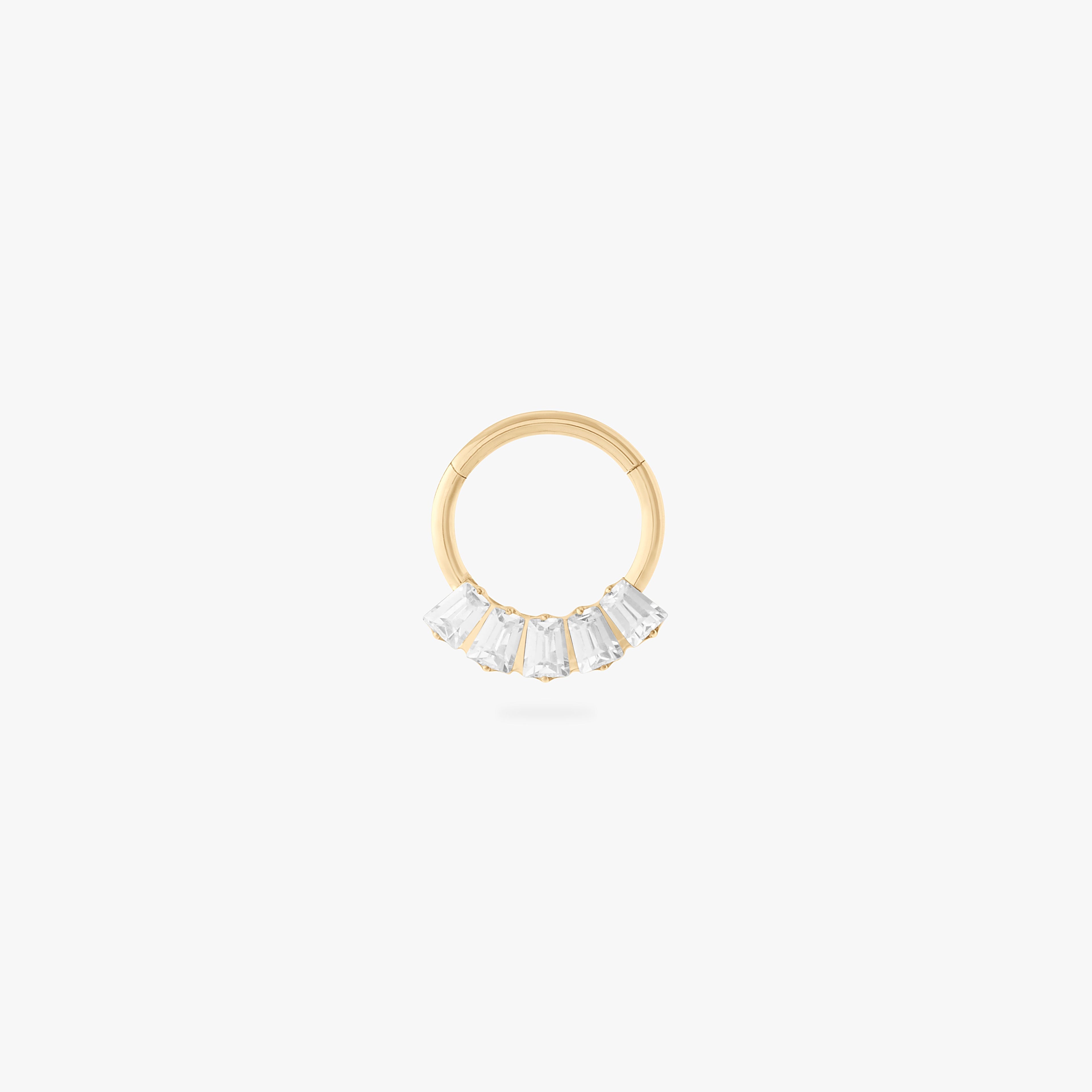 8mm Crown Baguette Clicker