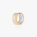 Two Tone Chunky Hoop