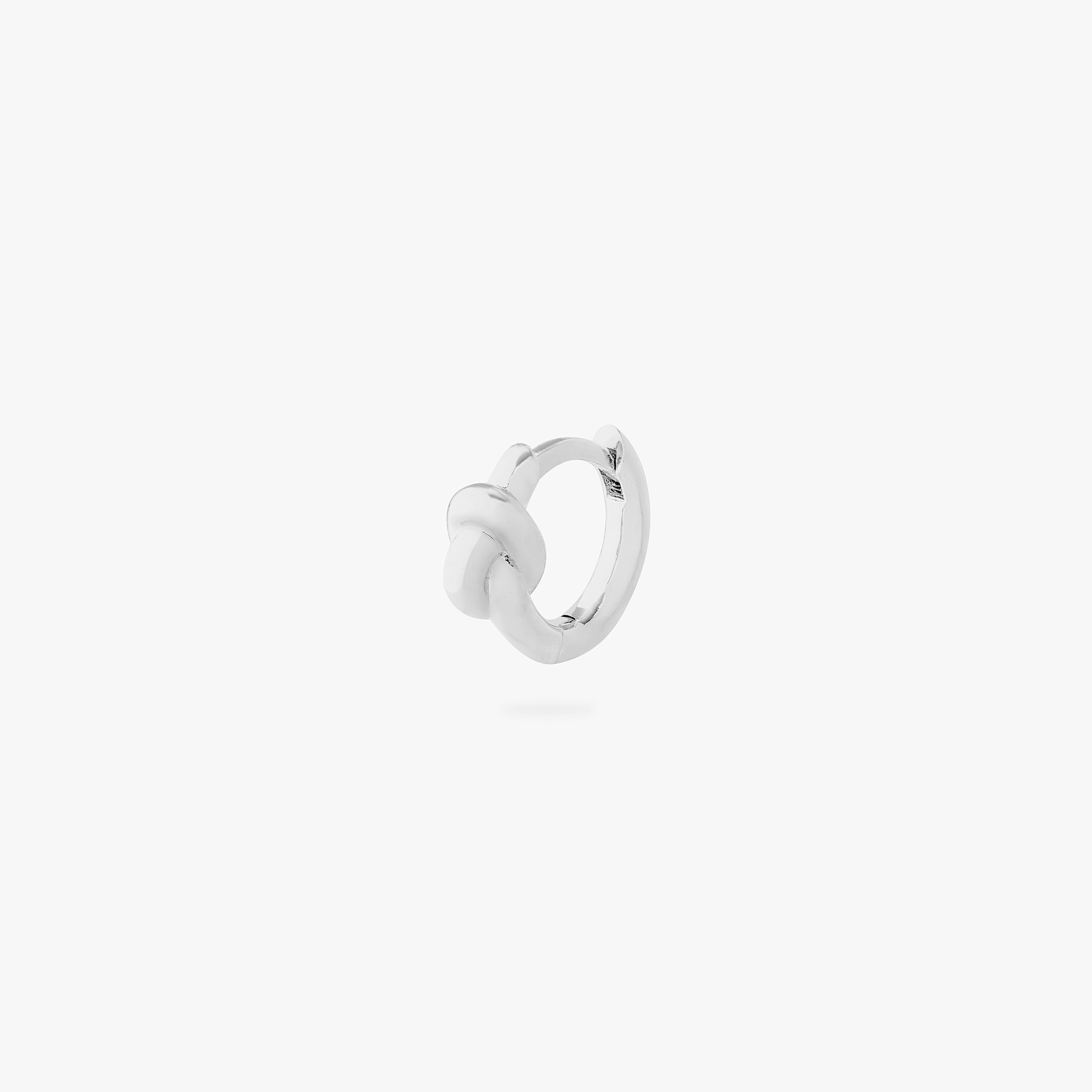 Micro Knot Huggie