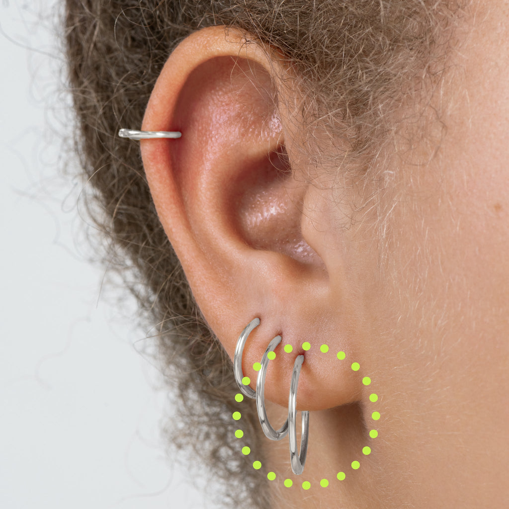 Large Slim Hoop