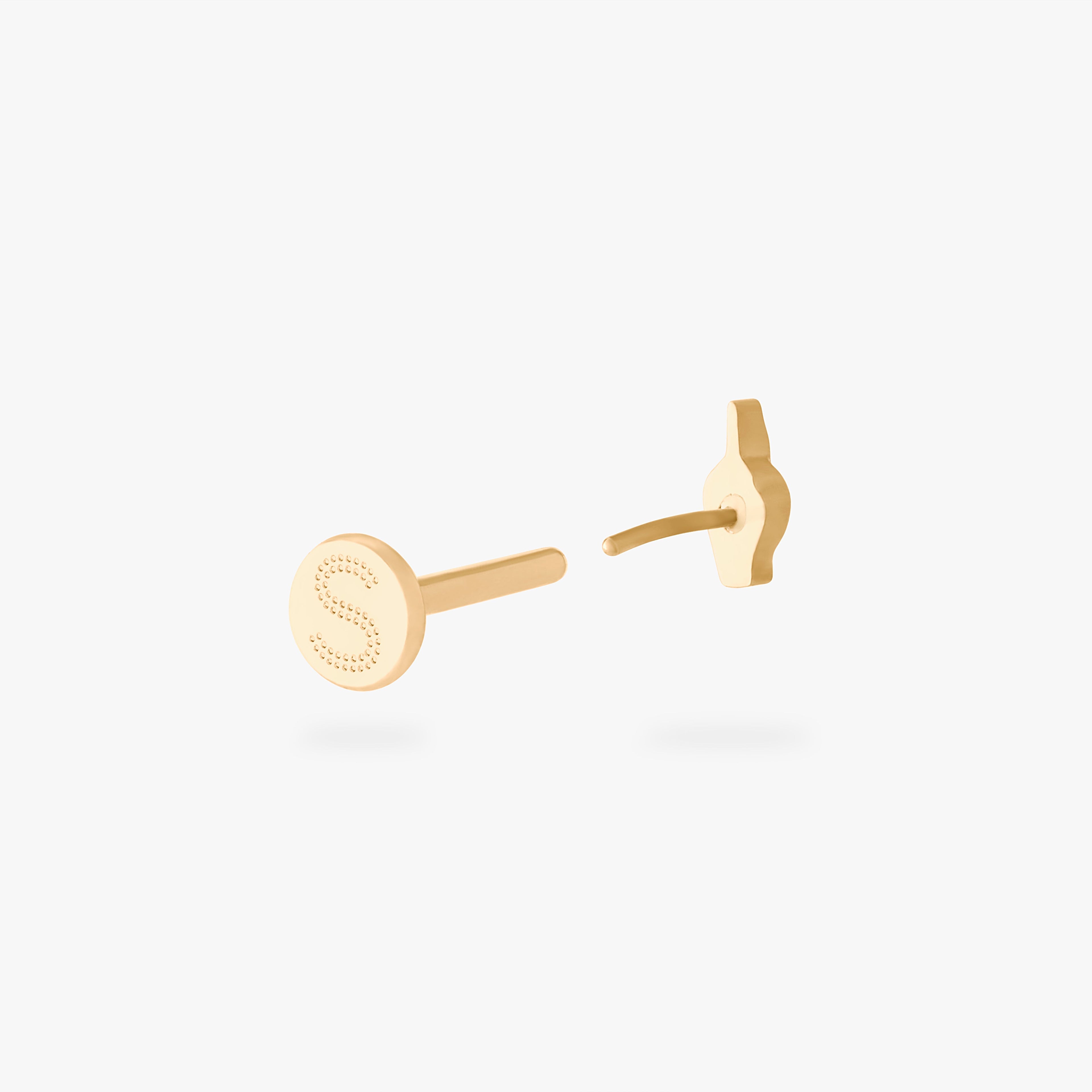 Middle Finger Flatback Stud
